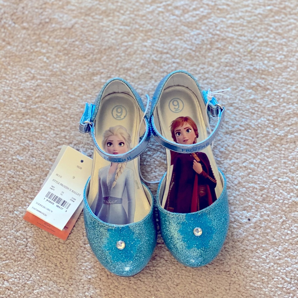 Toddler Frozen Ballet Shoes